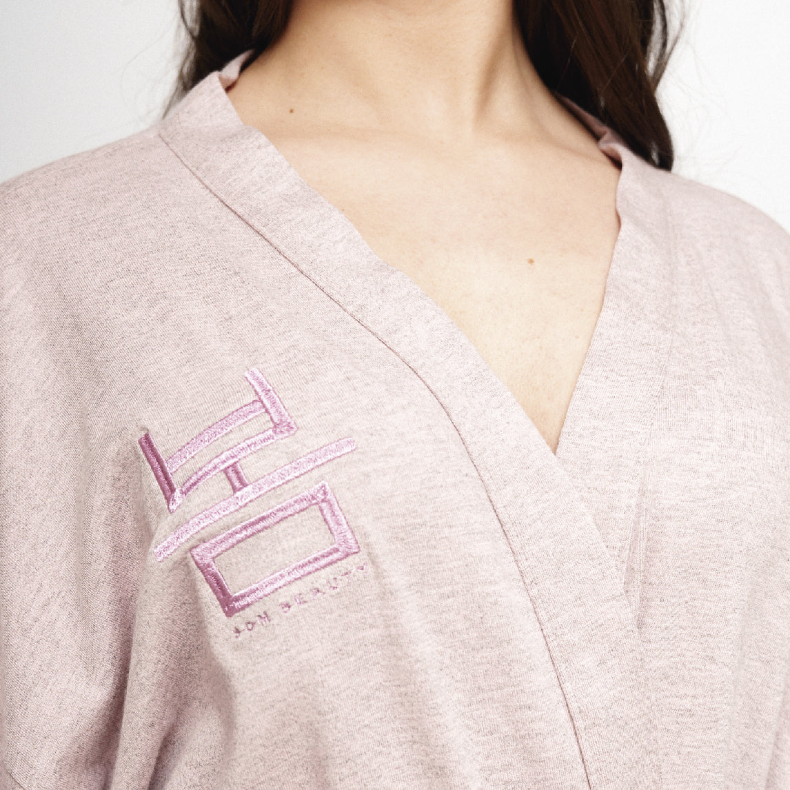 Bordado bata kimono