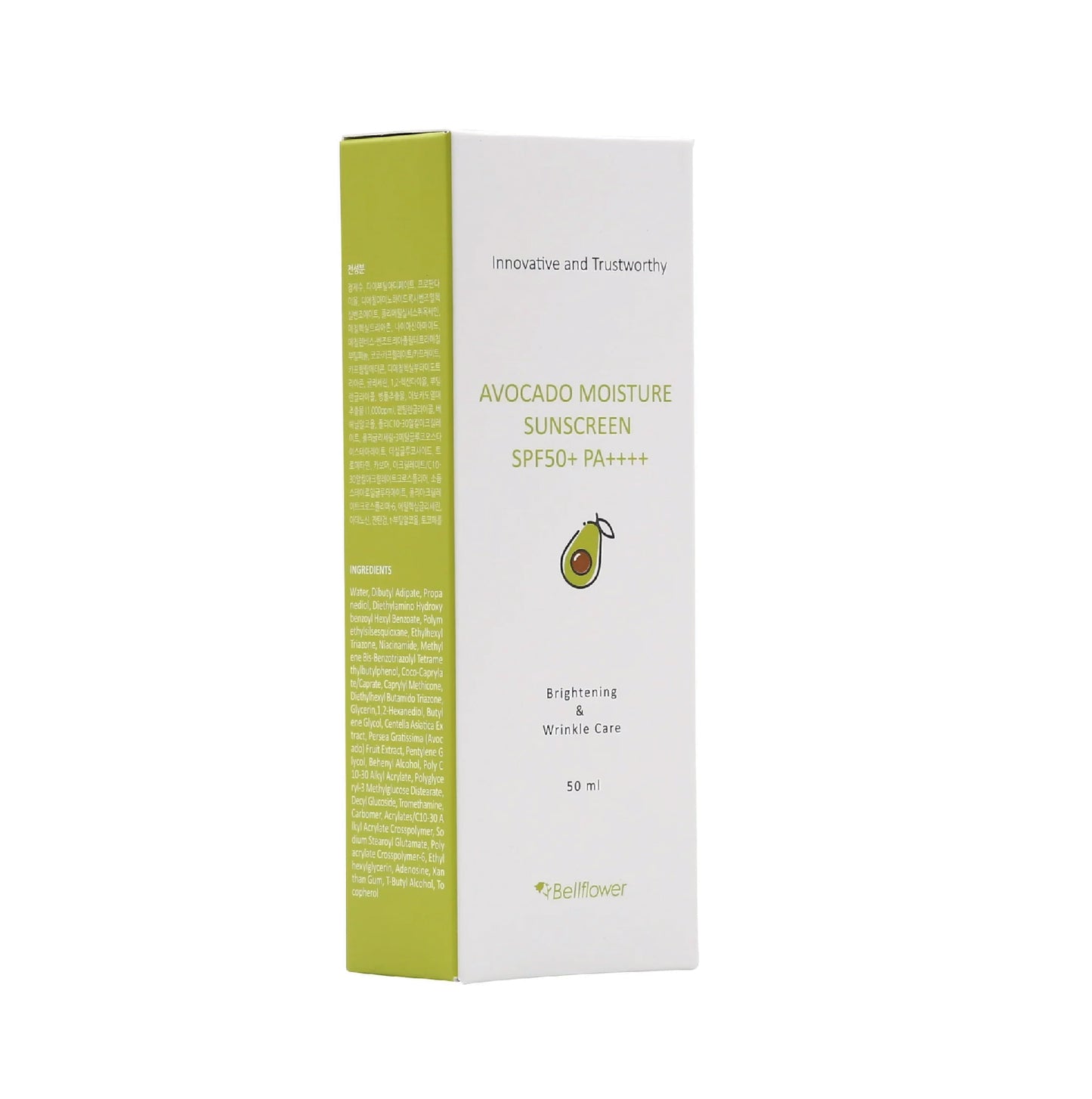 Bloqueador Solar Avocado Moisture Sunscreen  SPF50+ PA++++ 50ml