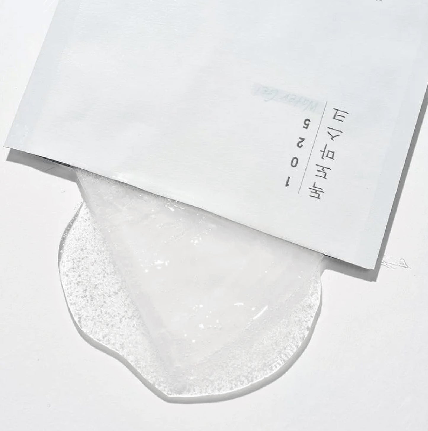 Textura mascarilla facial coreana