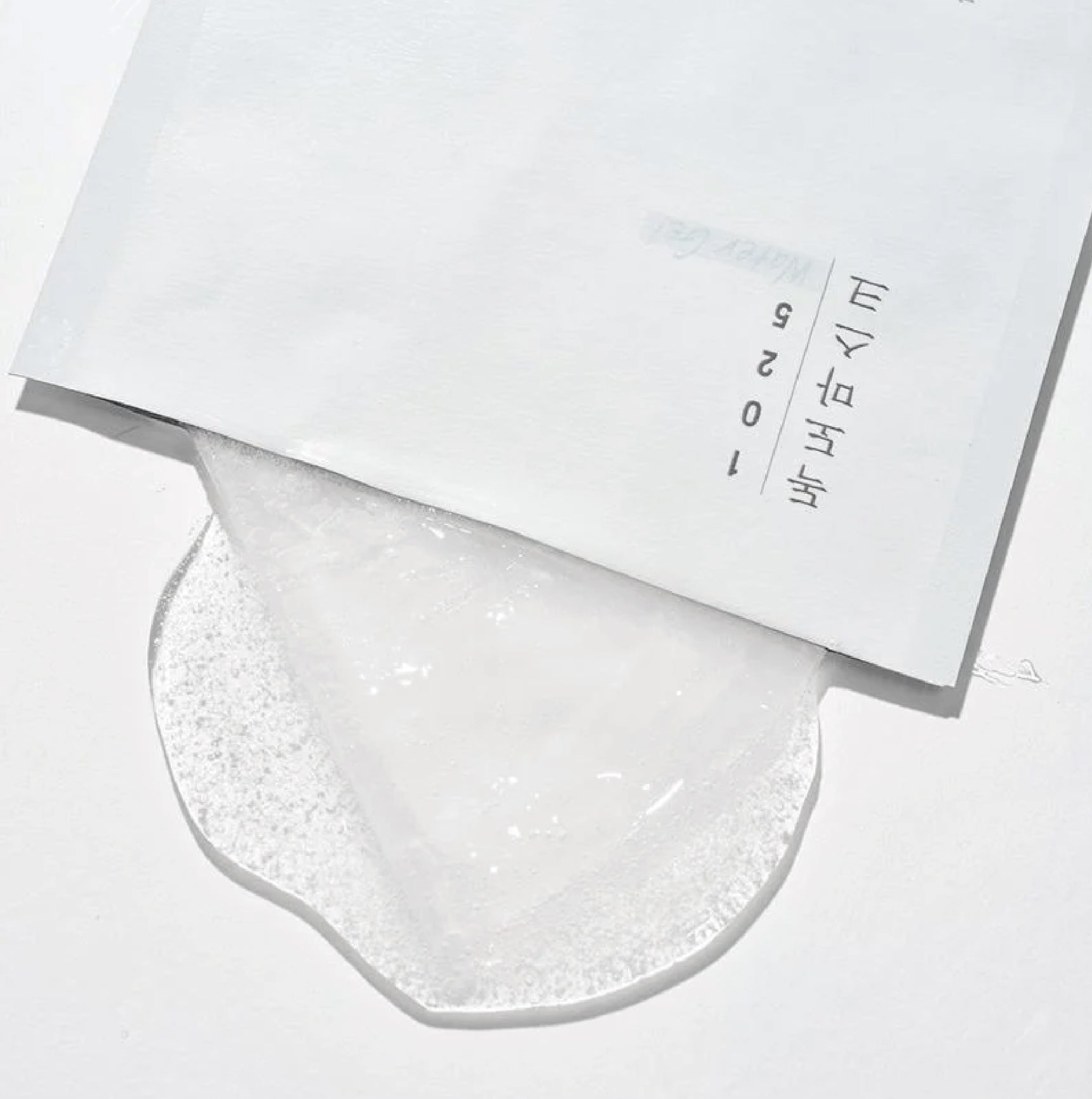 Textura mascarilla facial coreana