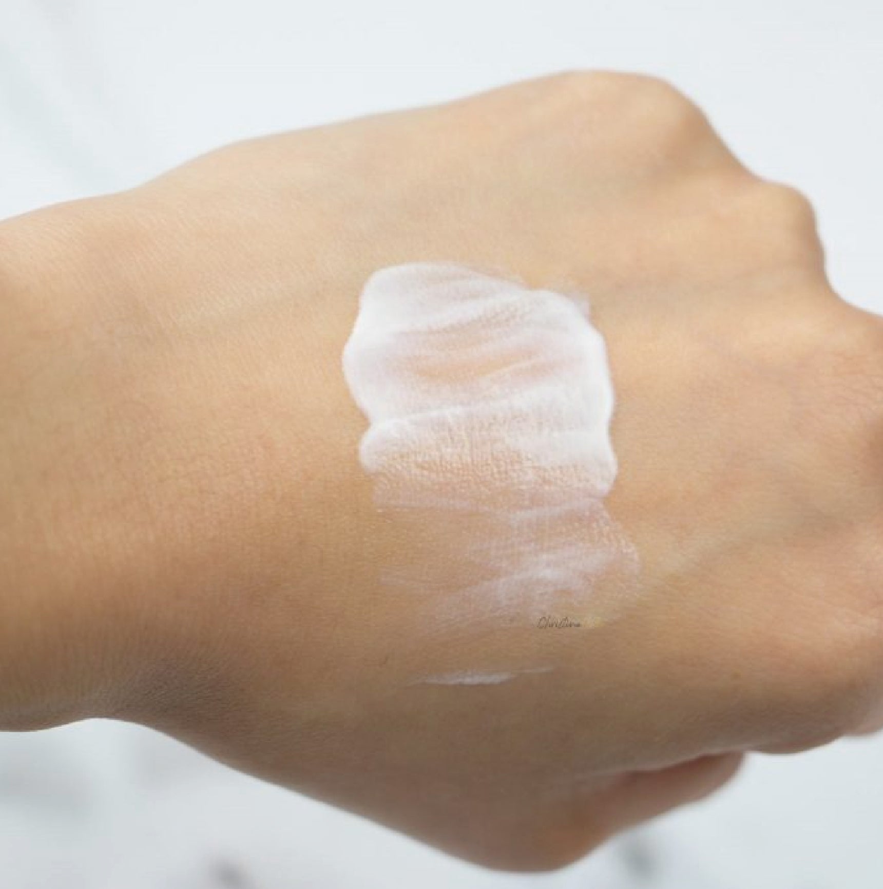 Textura bloqueador solar coreano 
