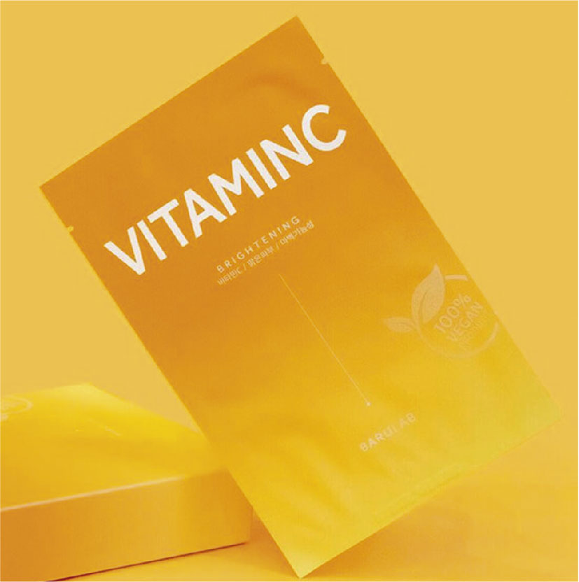 The Clean Vegan Mask  Vitamin C